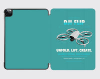Thumbnail for DJI Flip design on turquoise ipad tablet case