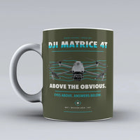 Thumbnail for Matrice 4T Mug design on green army dji