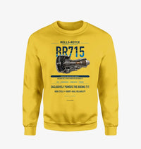 Thumbnail for BR715 design on yellow sweatshirt