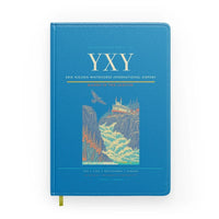 Thumbnail for Erik Nielsen Whitehorse International Airport (YXY) design on turquoise notebook