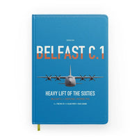 Thumbnail for Short Belfast C.1 design on turquoise notebook