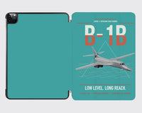 Thumbnail for B-1B Lancer design on turquoise ipad tablet case