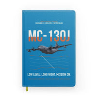 Thumbnail for MC-130J COMMANDO II design on turquoise notebook