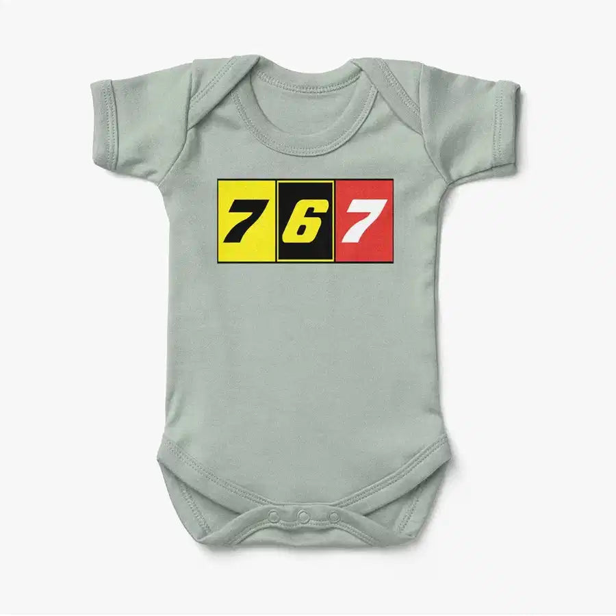 Boeing 767 Baby Bodysuit - view 9