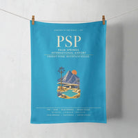Thumbnail for Palm Springs International Airport (PSP) design on turquoise towel