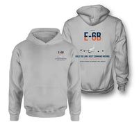 Thumbnail for E-6B Mercury design on light gray double-side hoodie, double-side print