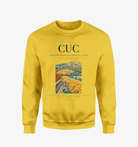 Thumbnail for Camilo Daza International Airport (CUC) design on yellow sweatshirt