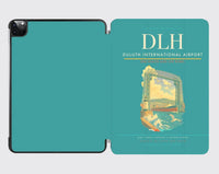 Thumbnail for Duluth International Airport (DLH) design on turquoise ipad tablet case