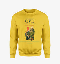 Thumbnail for Asturias Airport (OVD) design on yellow sweatshirt