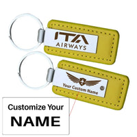 Thumbnail for Customisable ITA Airways ITARROW Airlines Faux Key Chain - view 9