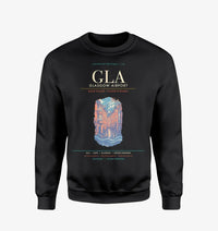 Thumbnail for Glasgow Airport GLA Sweatshirt - Black