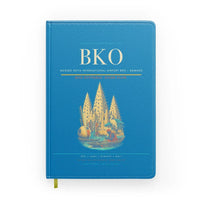 Thumbnail for Modibo Keita International Airport (BKO) design on turquoise notebook