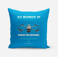 Thumbnail for DJI Matrice 4T design on turquoise pillow
