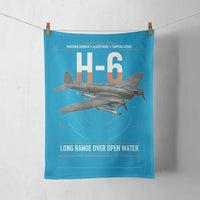 Thumbnail for Heinkel He 111H-6 design on turquoise towel