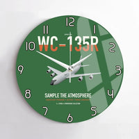 Thumbnail for WC-135R Constant Phoenix design on green no frame wall clock