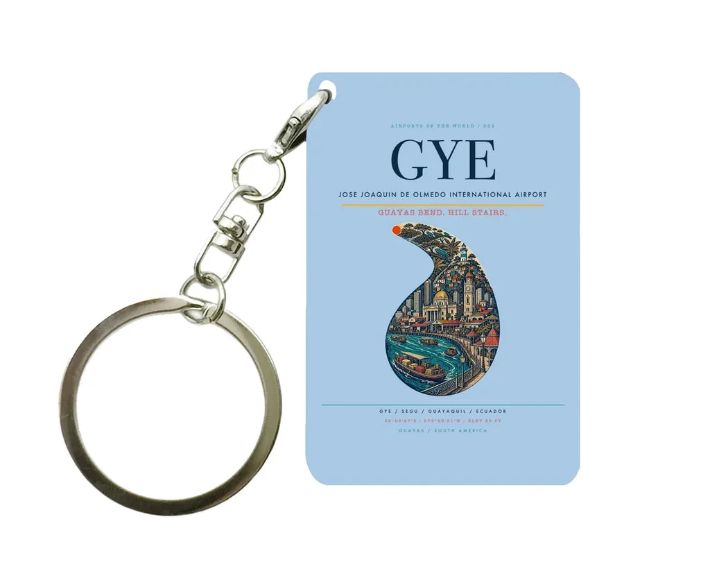 Jose Joaquin de Olmedo International Airport GYE Light Blue