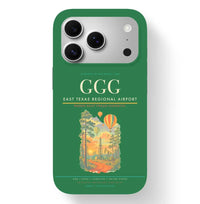 Thumbnail for Longview Airport (GGG) design on green iPhone 17 Pro MagSafe case
