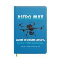 Thumbnail for Freefly Astro Max design on turquoise notebook