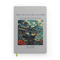 Thumbnail for VINTAGE G4405 - The Volcano Beach Strip - Designed Notebooks design on lightgray