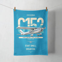 Thumbnail for Cessna 152 design on turquoise towel