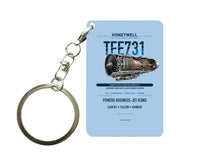Thumbnail for TFE731 Key Chain design on light blue key chain