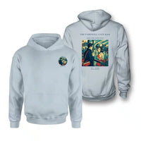 Thumbnail for VINTAGE G4380 - The Farewell Gate Kiss - Double-Side Hoodie design on lightblue double side