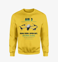 Thumbnail for DJI Air 3 design on yellow sweatshirt