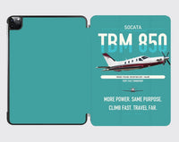 Thumbnail for Socata TBM 850 design on turquoise ipad tablet case