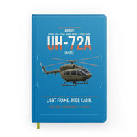 Thumbnail for Airbus UH-72A Lakota design on turquoise notebook