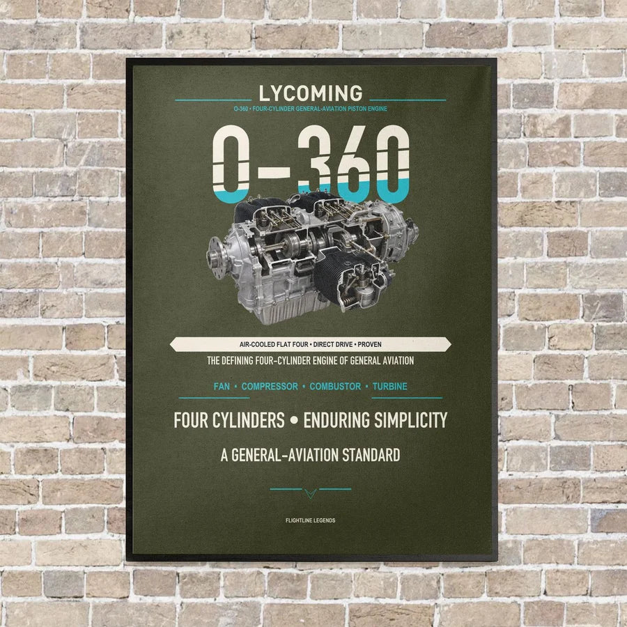 O-360 vertical canvas print - framed - green army background
