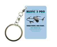 Thumbnail for DJI Mavic 3 Pro Key Chain design on light blue key chain