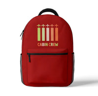 Thumbnail for Colourful Cabin Crew 3D Backpack - view 9