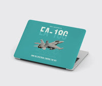 Thumbnail for EA-18G Growler design on turquoise MacBook case