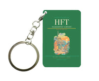 Thumbnail for Hammerfest Airport (HFT) design on green key chain