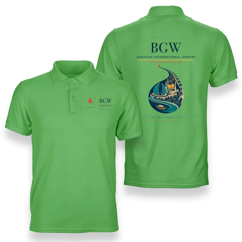 Baghdad International Airport BGW Light Green