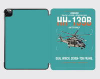 Thumbnail for Leonardo HH-139B design on turquoise ipad tablet case