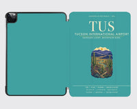 Thumbnail for Tucson International Airport (TUS) design on turquoise ipad tablet case