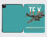 Thumbnail for Bristol Beaufighter TF X design on turquoise ipad tablet case