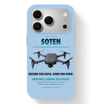 Thumbnail for ACSL SOTEN Case design on light blue iphone case