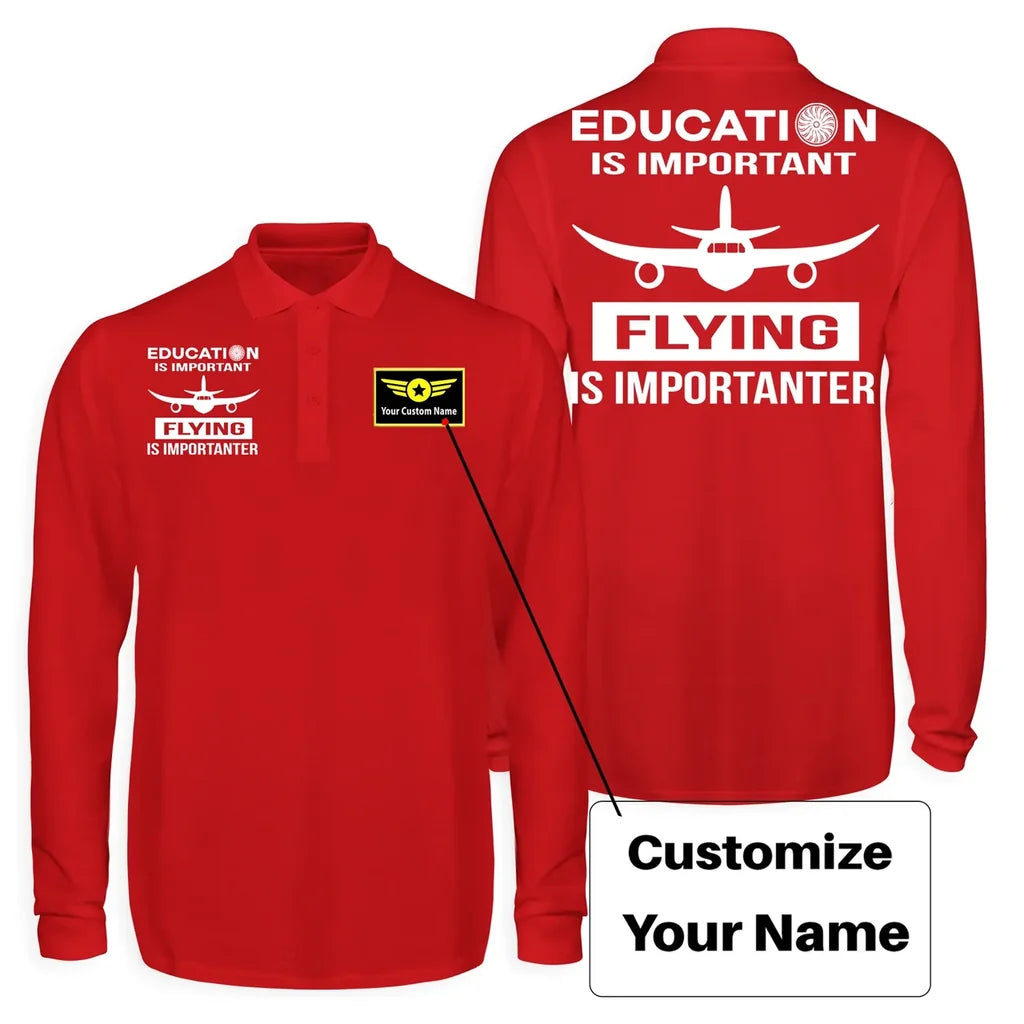 Customisable Flying is Importanter T-Shirt - view 9