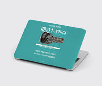 Thumbnail for RB211-535E4 design on turquoise MacBook case