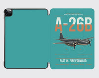 Thumbnail for A-26B Invader design on turquoise ipad tablet case