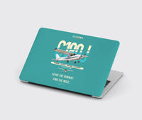 Thumbnail for Cessna 180J Skywagon design on turquoise MacBook case