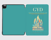 Thumbnail for Heydar Aliyev International Airport (GYD) design on turquoise ipad tablet case
