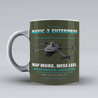 Thumbnail for Mavic 3 Enterprise Mug design on green army dji