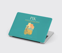 Thumbnail for Glasgow Prestwick Airport (PIK) design on turquoise MacBook case