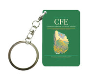 Thumbnail for Clermont-Ferrand Auvergne Airport (CFE) design on green key chain