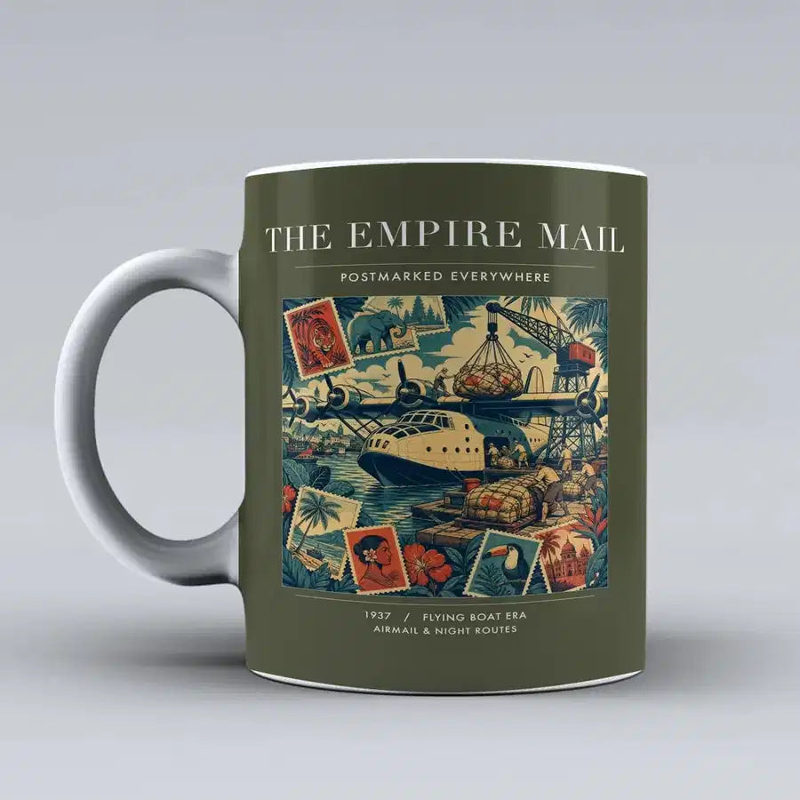 VINTAGE G4073 - The Empire Mail - Ceramic Mug design on greenarmy