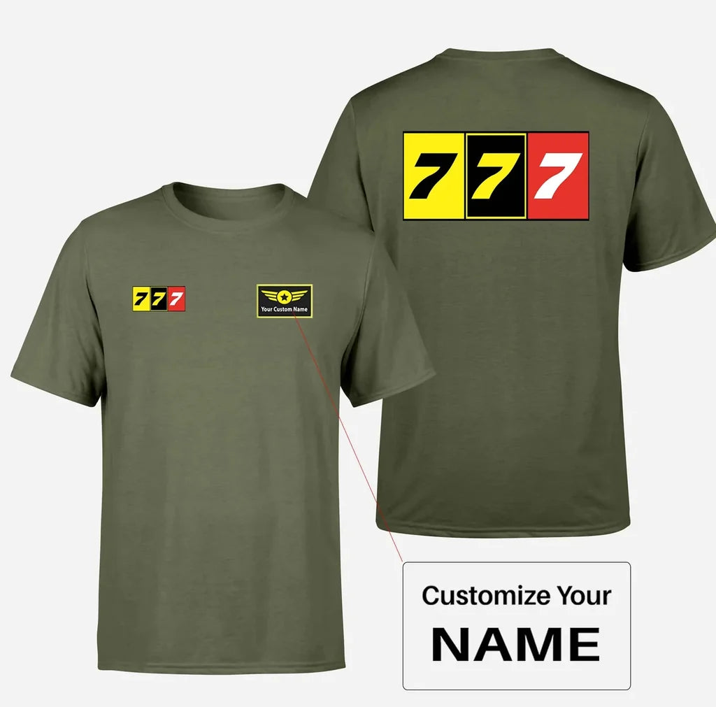 Customisable Boeing 777 T-Shirt - view 9