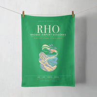 Thumbnail for Rhodes Airport Diagoras RHO - Meltemi Citrus Stone Loom - Green